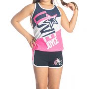Sportado Joyce Girls Shorts Set 211545 Fuxia