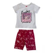 Sportado Joyce Baby Girls Biker Set 211129 White