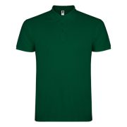 Roly Men's Basic Polo Star PO6638 Green Bottle